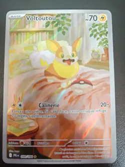 Carte Pokemon Voltoutou 099/094 AR ME02 Flammes Fantasmagoriques NEUVE - Image 1