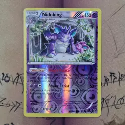 Nidoking 45/114 XY Steam Siege Reverse Holo NM Pokemon Card English - Image 1