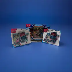 Pokemon Mega Kangaskhan Ex Box + (2) 3 Pack Journey Together Blisters 🔥🔥 - Image 1