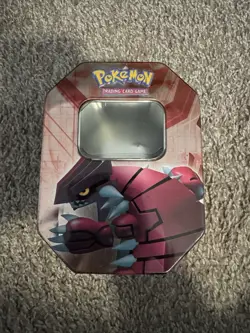 Pokemon TCG EX Collectors EMPTY Tin 2006 Storage Display Groudon Kyogre Rayquaza - Image 1
