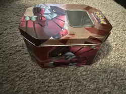 Pokemon TCG EX Collectors EMPTY Tin 2006 Storage Display Groudon Kyogre Rayquaza - Image 2