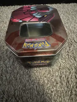 Pokemon TCG EX Collectors EMPTY Tin 2006 Storage Display Groudon Kyogre Rayquaza - Image 5