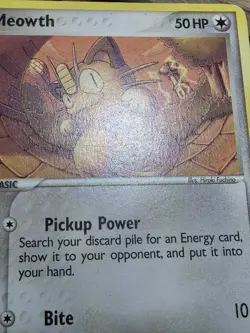 HP Pokemon Meowth EX Delta Species 77/113 - Image 4