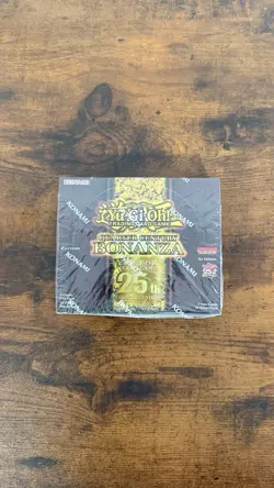 Yu-Gi-Oh! Quarter Century Bonanza 1st Edition Booster Box New/Sealed [Heavy Box] - Image 1