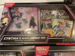 Lot of (3) Pokemon TCG: Cynthia’s Garchomp ex Premium Collection Box NEW Free SH - Image 2
