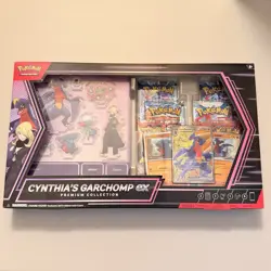 Pokemon Cynthia's Garchomp ex Premium Collection TCG Destined Rivals NEW IN BOX - Image 1