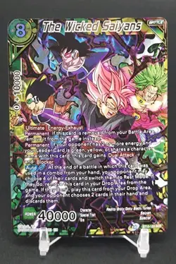 Dragon Ball Super Card Game The Wicked Saiyans Saiyan Showdown BT15-153 SCR (NM) - Image 1