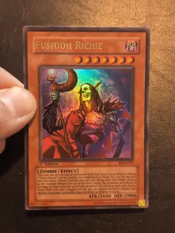 Yu-Gi-Oh! ULTRA RARE CARD FUSHIOH RICHIE PGD-031 1ST LP/MP - Image 3