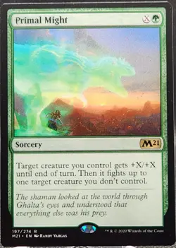 Primal Might #197 Core Set 2021 Regular Rare *Buy 2 Get 1 - Image 1