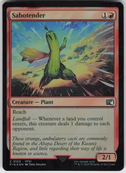 MTG Sabotender 153 FINAL FANTASY C Foil NM - Image 1