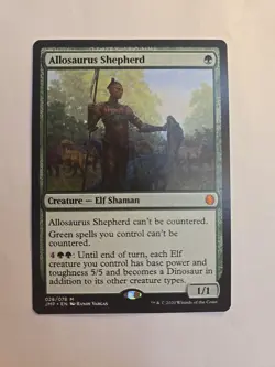 Allosaurus Shepherd Jumpstart Regular Mythic Rare Non Played Non Foil MTG - Image 1