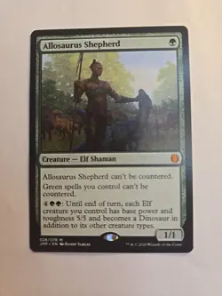Allosaurus Shepherd Jumpstart Regular Mythic Rare Non Played Non Foil MTG - Image 2