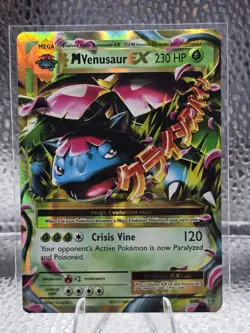Pokemon TCG M Venusaur EX XY Evolutions 2/108 Mega Holo Rare - Image 1