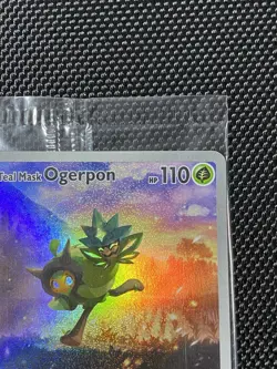 Pokemon Teal Mask Ogerpon 123 Sealed Black Star Promo Twilight Masquerade - Image 3