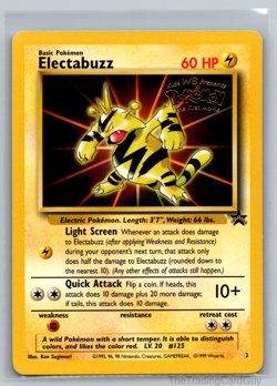 Electabuzz (Movie Promo) 02/53 Wotc Promo Regular LP Pokemon - Image 1