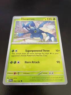 Pokemon TCG Pokemon Heracross Heracross Uncommon Regular - Image 1