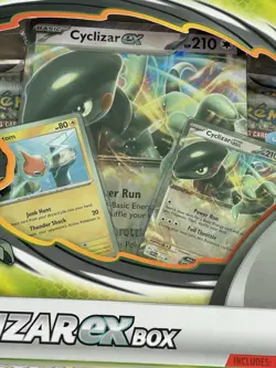 Nintendo Pokemon TCG Cyclizar EX Box - 4 Packs 820650852336 - Image 2