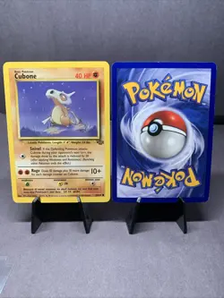 Pokemon TCG Marowak & Cubone 50/64 39/64 Jungle 1999 WOTC VTG LP/NM - Image 3