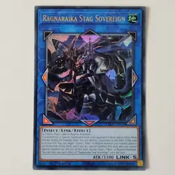 Ragnaraika Stag Sovereign - LEDE-EN050 - Ultra Rare - NM - 1st ed - Yugioh - Image 1