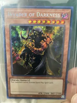 Yugioh! Invader of Darkness - IOC-EN111 - Secret Rare - Unlimited 25th Anniversa - Image 1