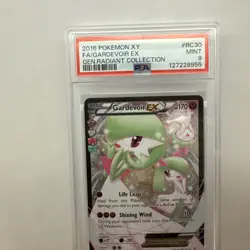 Pokemon 2016 XY Generations Radiant Collection Full Art Gardevoir EX #RC30 PSA 9 - Image 3
