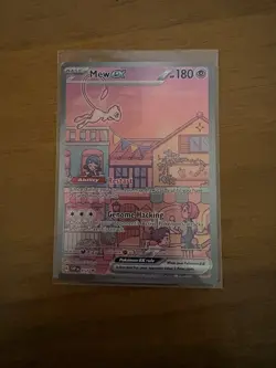 Pokemon TCG Mew ex 053 Sv: Scarlet & Violet Promo Card Holo, 180 HP - Image 3