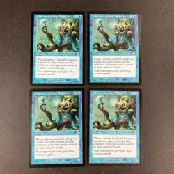 Set of x4, MTG Llawan, Cephalid Empress Torment Regular - Image 1