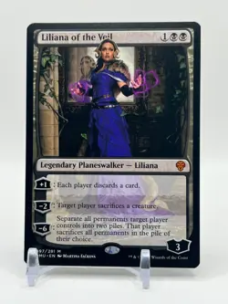 Liliana of the Veil - Dominaria United (DMU) - #097/281 - MTG - Magic - Image 1