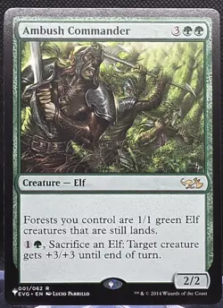 Ambush Commander #1 The List - Duel Decks: Elves vs. Goblins Rare *Buy 2 Get 1 - Image 1