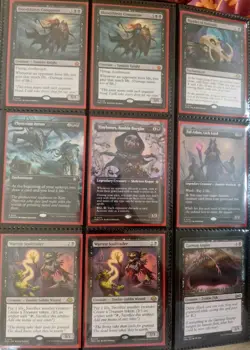 Magic The Gathering collection binder MTG job lot - Image 1