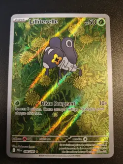 Carte Pokemon Lilliterelle AR 096/094 ME02 Flammes Fantasmagoriques FR Neuve - Image 1