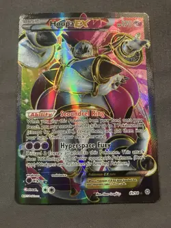 Pokemon TCG Hoopa-EX Ancient Origins Holo Card 89/98 Full Art Ultra Rare - Image 1