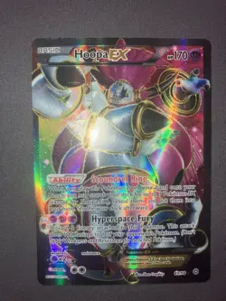 Pokemon TCG Hoopa-EX Ancient Origins Holo Card 89/98 Full Art Ultra Rare - Image 3