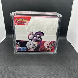 Pokemon TCG - Destined Rivals Booster Box - 36 Packs Sealed with Acrylic Case - Image 1