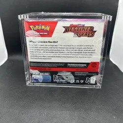 Pokemon TCG - Destined Rivals Booster Box - 36 Packs Sealed with Acrylic Case - Image 3