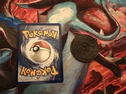 Pokemon Card - Pikachu 051/162 Pokemen Day 30th Anniversary Stamped with Coin - Image 2