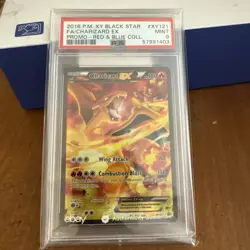Pokemon 2016 Xy Black Star #121 Charizard Ex Psa 9 Promo Already Authenticity - Image 1