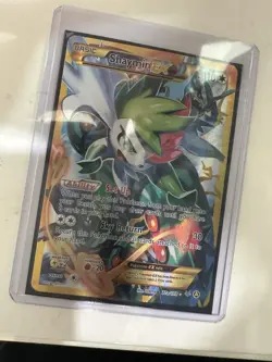 Pokemon Shaymin EX Full Art Promo Holo Alternate Art 077A/108. - Image 1