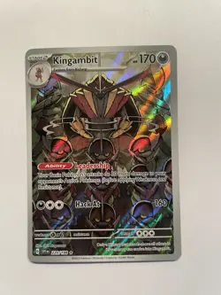 Pokemon - Kingambit - 220/198 Scarlet & Violet Base- Illustration Rare - NM - Image 1