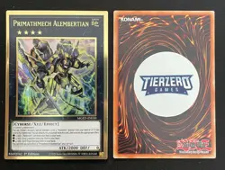 Yugioh Primathmech Alembertian MGED-EN030 Premium Gold Rare 1st Edition Nr Mint - Image 1