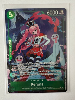 One Piece TCG OP14-033 Perona Alt Art Card Game TCG ENGLISH - Image 1