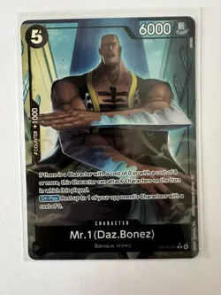 One Piece TCG OP14-090 Mr. 1 (Daz.Bonez) Alt Art Card Game CCG ENGLISH - Image 1