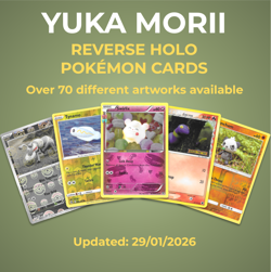 Yuka Morii Pokemon Singles - Choose Your Card - Reverse Holos - Image 1