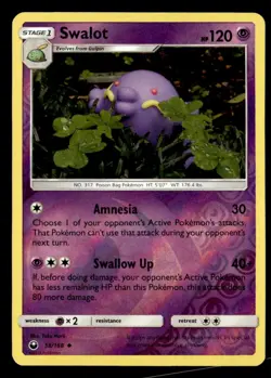 Swalot Uncommon Reverse Holo SM - Celestial Storm 58/168 MP Pokemon TCG - Image 1