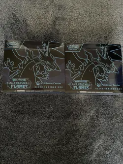 Pokemon Center Phantasmal Flames ETB -2x Bundle- Factory Sealed- Exclusive TCG - Image 1
