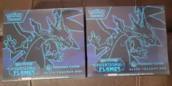Pokemon Center Phantasmal Flames ETB -2x Bundle- Factory Sealed- Exclusive TCG - Image 1