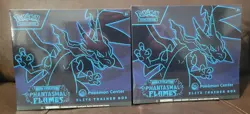 Pokemon Center Phantasmal Flames ETB -2x Bundle- Factory Sealed- Exclusive TCG - Image 3