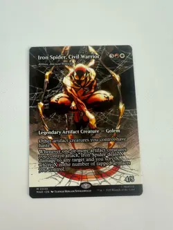 Iron Spider, Civil Warrior Marvel's Spider-Man Borderless Mythic Rare - Image 1