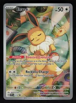 Eevee - 173 SVP Scarlet & Violet Promo Cards Promo Pokemon TCG Card NM - Image 1