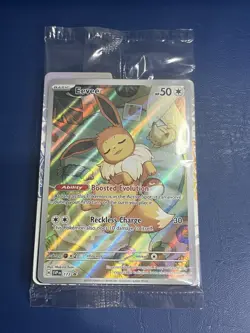 Eevee 173 Scarlet & Violet Promo Pokemon Card NM Sealed - Image 1